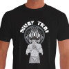 Camiseta de Muay Thai Conhecimento Verdadeiro - Preta